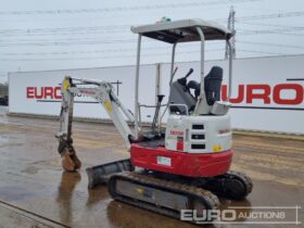 2018 Takeuchi TB215R Mini Excavators For Auction: Leeds – 23rd, 24th, 25th, 26th October @ 08:00am full