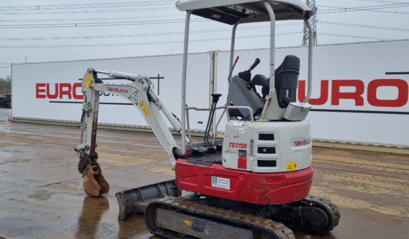 2018 Takeuchi TB215R Mini Excavators For Auction: Leeds – 23rd, 24th, 25th, 26th October @ 08:00am full