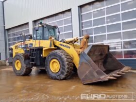 2014 Komatsu WA500-6 Wheeled Loaders For Auction: Leeds – 23rd, 24th, 25th, 26th October @ 08:00am full