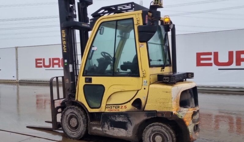 2019 Hyster H2.5FT Forklifts For Auction: Leeds – 23rd, 24th, 25th, 26th October @ 08:00am full