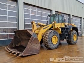 2014 Komatsu WA500-6 Wheeled Loaders For Auction: Leeds – 23rd, 24th, 25th, 26th October @ 08:00am