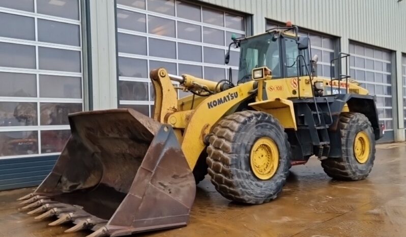 2014 Komatsu WA500-6 Wheeled Loaders For Auction: Leeds – 23rd, 24th, 25th, 26th October @ 08:00am