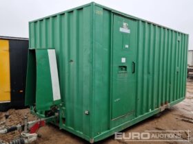 Boss cabins 16′ x 8′ Single Axle Welfare Unit, 6kVA Stephill Generator (Cannot Be Reconsigned) Containers For Auction: Leeds – 23rd, 24th, 25th, 26th October @ 08:00am