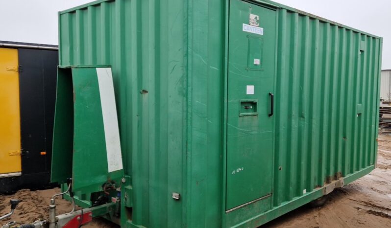 Boss cabins 16′ x 8′ Single Axle Welfare Unit, 6kVA Stephill Generator (Cannot Be Reconsigned) Containers For Auction: Leeds – 23rd, 24th, 25th, 26th October @ 08:00am