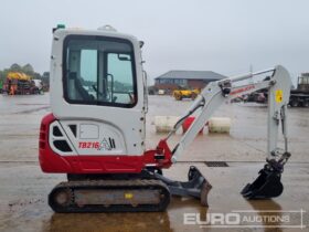 2020 Takeuchi TB216 Mini Excavators For Auction: Leeds – 23rd, 24th, 25th, 26th October @ 08:00am full