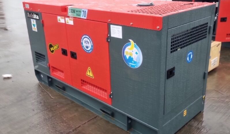 Unused 2024 Ashita Power AG3-70 Generators For Auction: Leeds – 23rd, 24th, 25th, 26th October @ 08:00am full