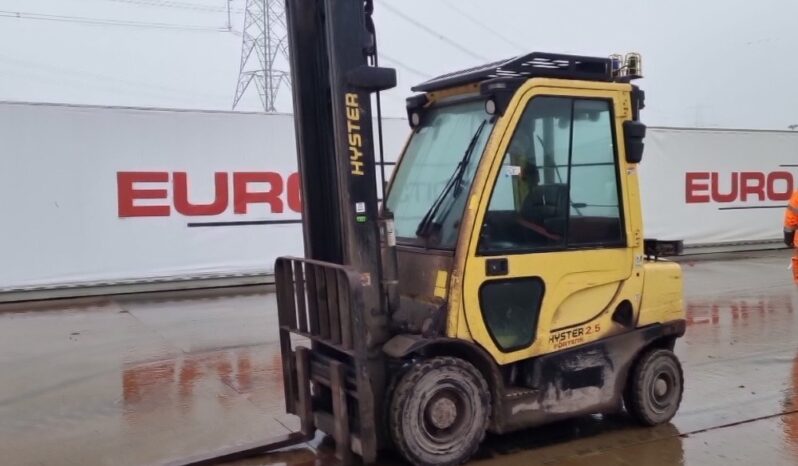 2019 Hyster H2.5FT Forklifts For Auction: Leeds – 23rd, 24th, 25th, 26th October @ 08:00am