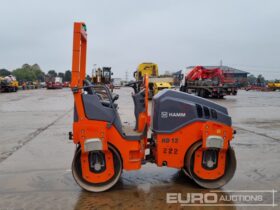 2019 Hamm HD12VV Rollers For Auction: Leeds – 23rd, 24th, 25th, 26th October @ 08:00am full