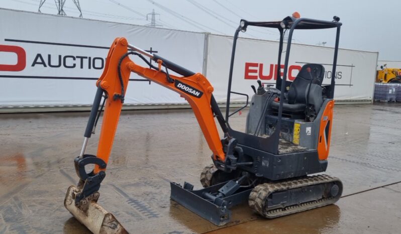 2022 Doosan DX17Z Mini Excavators For Auction: Leeds – 23rd, 24th, 25th, 26th October @ 08:00am