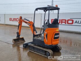 2022 Doosan DX17Z Mini Excavators For Auction: Leeds – 23rd, 24th, 25th, 26th October @ 08:00am full