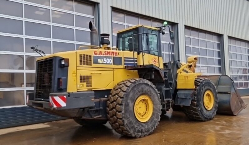 2014 Komatsu WA500-6 Wheeled Loaders For Auction: Leeds – 23rd, 24th, 25th, 26th October @ 08:00am full