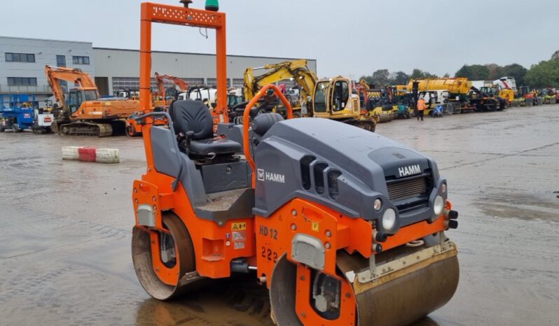 2019 Hamm HD12VV Rollers For Auction: Leeds – 23rd, 24th, 25th, 26th October @ 08:00am full