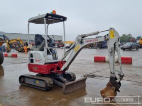 2018 Takeuchi TB215R Mini Excavators For Auction: Leeds – 23rd, 24th, 25th, 26th October @ 08:00am full