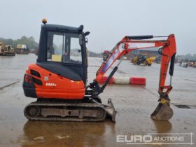 2016 Kubota KX61-3 Mini Excavators For Auction: Leeds – 23rd, 24th, 25th, 26th October @ 08:00am full