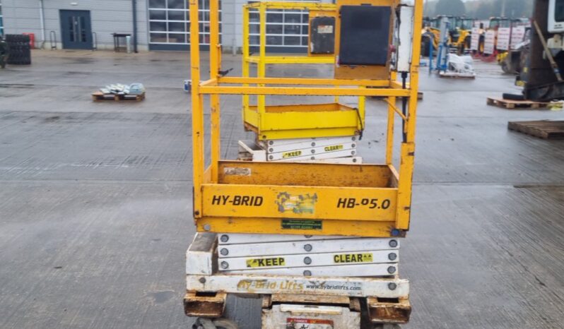 HY-Brid HB-P5.0 Manlifts For Auction: Leeds – 23rd, 24th, 25th, 26th October @ 08:00am full