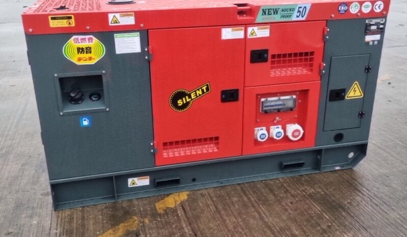 Unused 2024 Ashita Power AG3-50 Generators For Auction: Leeds – 23rd, 24th, 25th, 26th October @ 08:00am full