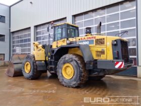 2014 Komatsu WA500-6 Wheeled Loaders For Auction: Leeds – 23rd, 24th, 25th, 26th October @ 08:00am full