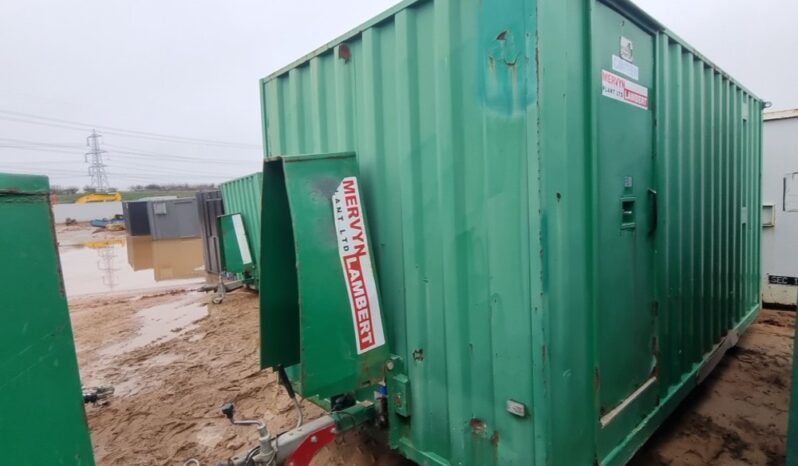 Boss cabins 16′ x 8′ Single Axle Welfare Unit, 6kVA Stephill Generator (Cannot Be Reconsigned) Containers For Auction: Leeds – 23rd, 24th, 25th, 26th October @ 08:00am