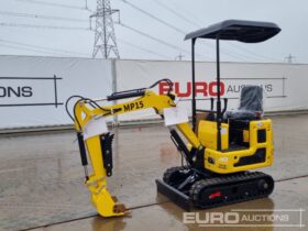 Unused 2024 Machpro MP15 Mini Excavators For Auction: Leeds – 23rd, 24th, 25th, 26th October @ 08:00am