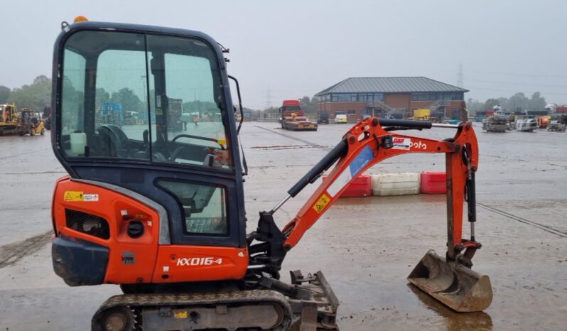 2015 Kubota KX016-4 Mini Excavators For Auction: Leeds – 23rd, 24th, 25th, 26th October @ 08:00am full