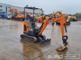 2022 Doosan DX17Z Mini Excavators For Auction: Leeds – 23rd, 24th, 25th, 26th October @ 08:00am full