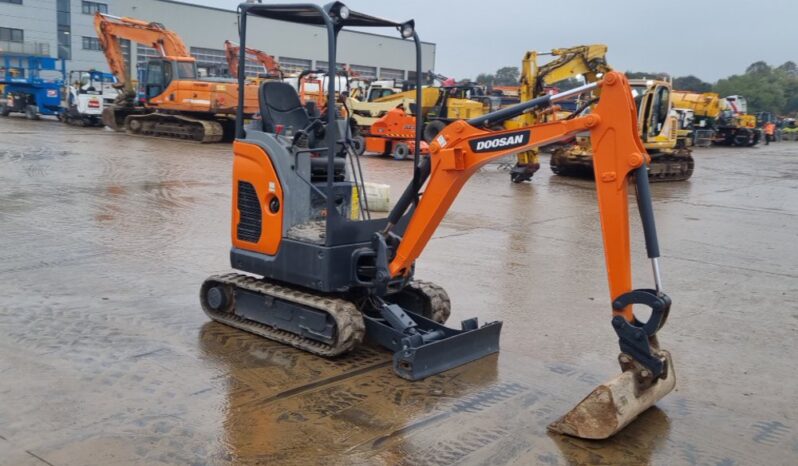 2022 Doosan DX17Z Mini Excavators For Auction: Leeds – 23rd, 24th, 25th, 26th October @ 08:00am full