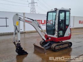 2020 Takeuchi TB216 Mini Excavators For Auction: Leeds – 23rd, 24th, 25th, 26th October @ 08:00am