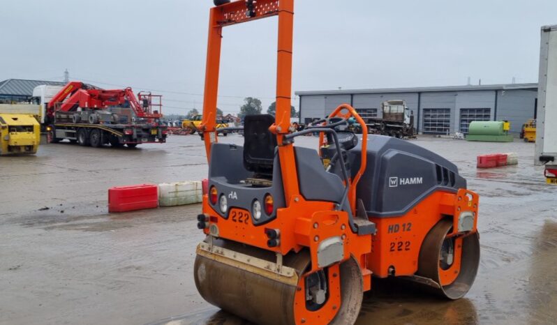 2019 Hamm HD12VV Rollers For Auction: Leeds – 23rd, 24th, 25th, 26th October @ 08:00am full