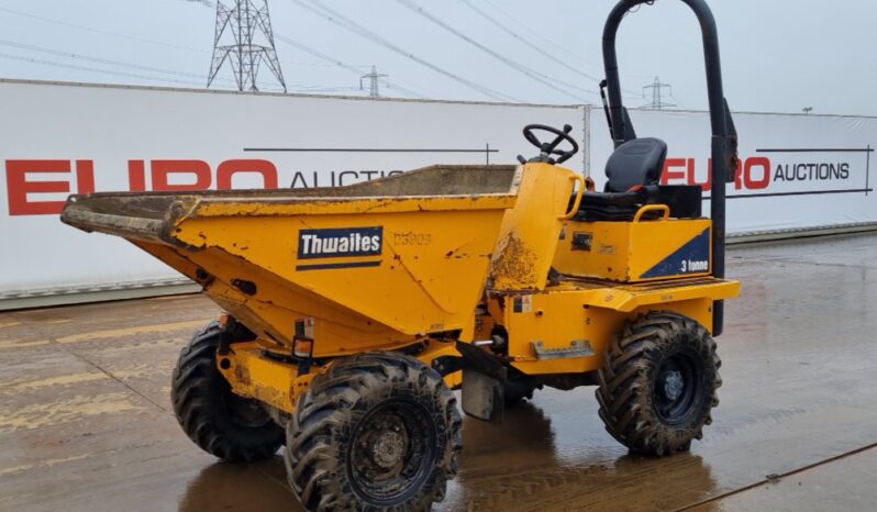 2016 Thwaites 3 Ton Site Dumpers For Auction: Leeds – 23rd, 24th, 25th, 26th October @ 08:00am