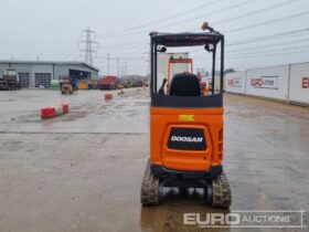 2022 Doosan DX17Z Mini Excavators For Auction: Leeds – 23rd, 24th, 25th, 26th October @ 08:00am full