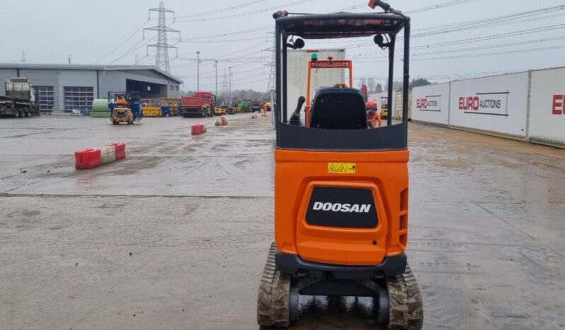 2022 Doosan DX17Z Mini Excavators For Auction: Leeds – 23rd, 24th, 25th, 26th October @ 08:00am full