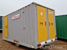 Boss cabins 16′ x 8′ Single Axle Welfare Unit, 6kVA Stephill Generator (Cannot Be Reconsigned) Containers For Auction: Leeds – 23rd, 24th, 25th, 26th October @ 08:00am full