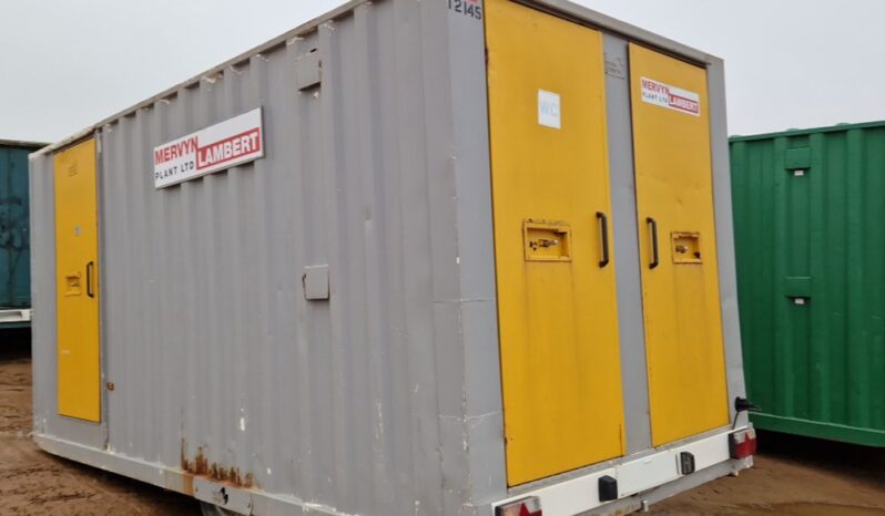 Boss cabins 16′ x 8′ Single Axle Welfare Unit, 6kVA Stephill Generator (Cannot Be Reconsigned) Containers For Auction: Leeds – 23rd, 24th, 25th, 26th October @ 08:00am full