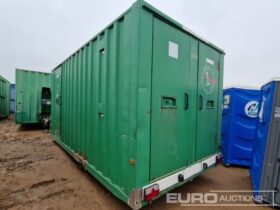 Boss cabins 16′ x 8′ Single Axle Welfare Unit, 6kVA Stephill Generator (Cannot Be Reconsigned) Containers For Auction: Leeds – 23rd, 24th, 25th, 26th October @ 08:00am full