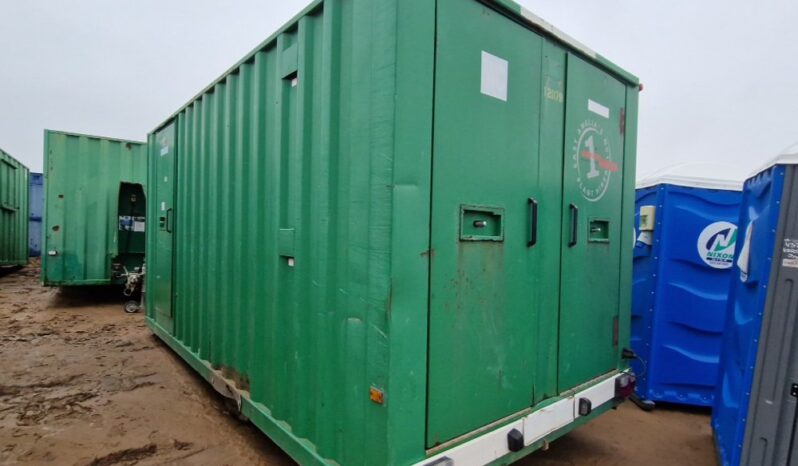 Boss cabins 16′ x 8′ Single Axle Welfare Unit, 6kVA Stephill Generator (Cannot Be Reconsigned) Containers For Auction: Leeds – 23rd, 24th, 25th, 26th October @ 08:00am full