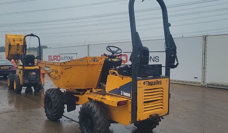 2016 Thwaites 3 Ton Site Dumpers For Auction: Leeds – 23rd, 24th, 25th, 26th October @ 08:00am full