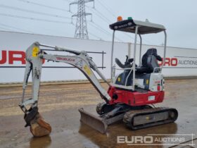 2018 Takeuchi TB215R Mini Excavators For Auction: Leeds – 23rd, 24th, 25th, 26th October @ 08:00am