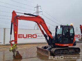 2021 Kubota KX080-4A2 6 Ton+ Excavators For Auction: Leeds – 23rd, 24th, 25th, 26th October @ 08:00am