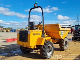 Barford SX6000 Site Dumpers For Auction: Leeds – 23rd, 24th, 25th, 26th October @ 08:00am full