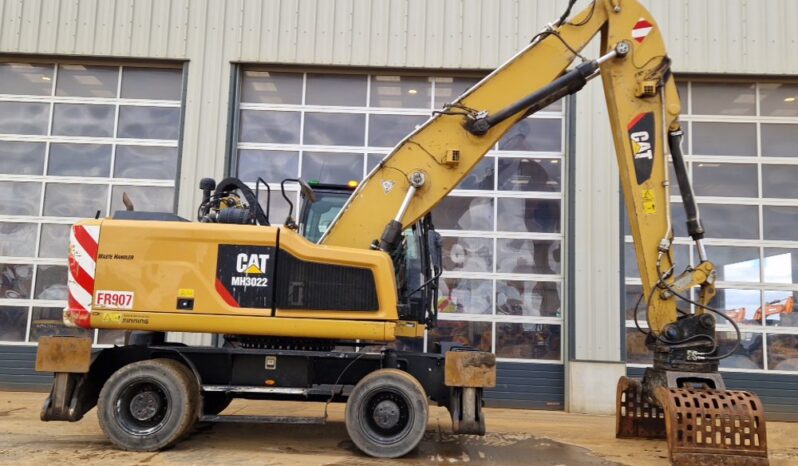 2018 CAT MH3022 Wheeled Excavators For Auction: Leeds – 23rd, 24th, 25th, 26th October @ 08:00am full