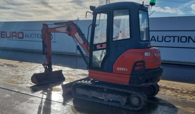 2015 Kubota KX61-3 Mini Excavators For Auction: Leeds – 23rd, 24th, 25th, 26th October @ 08:00am full