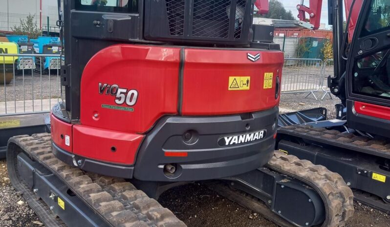 4.8t Yanmar Vio50-6 Midi Excavator- New unused in stock. full