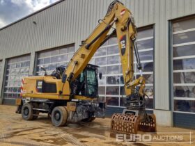 2018 CAT MH3022 Wheeled Excavators For Auction: Leeds – 23rd, 24th, 25th, 26th October @ 08:00am full