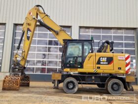 2018 CAT MH3022 Wheeled Excavators For Auction: Leeds – 23rd, 24th, 25th, 26th October @ 08:00am full