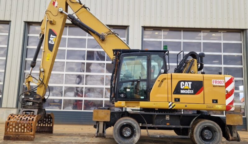 2018 CAT MH3022 Wheeled Excavators For Auction: Leeds – 23rd, 24th, 25th, 26th October @ 08:00am full