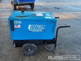 Stephill SSD6000 Generators For Auction: Leeds – 23rd, 24th, 25th, 26th October @ 08:00am full