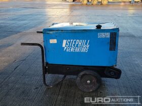 Stephill SSD6000 Generators For Auction: Leeds – 23rd, 24th, 25th, 26th October @ 08:00am full