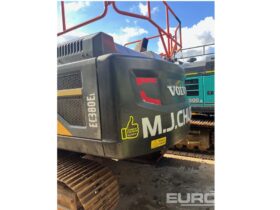 2019 Volvo EC380EL 20 Ton+ Excavators For Auction: Leeds – 23rd, 24th, 25th, 26th October @ 08:00am full