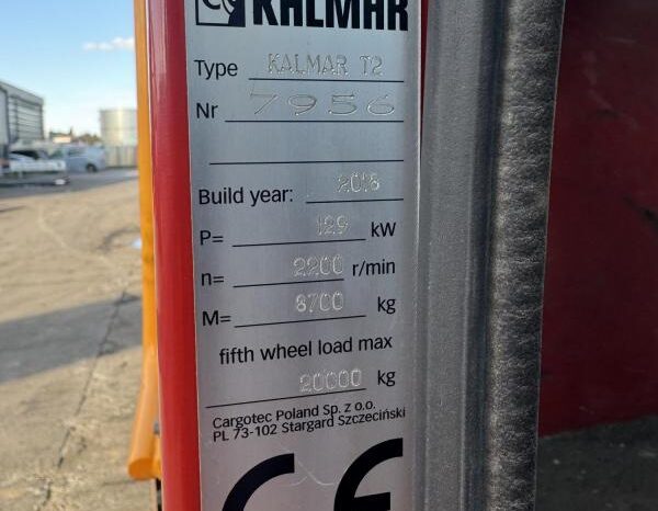 2018 kalmar T2 for Sale full