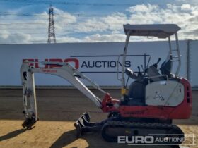 2016 Takeuchi TB216 Mini Excavators For Auction: Leeds – 23rd, 24th, 25th, 26th October @ 08:00am full